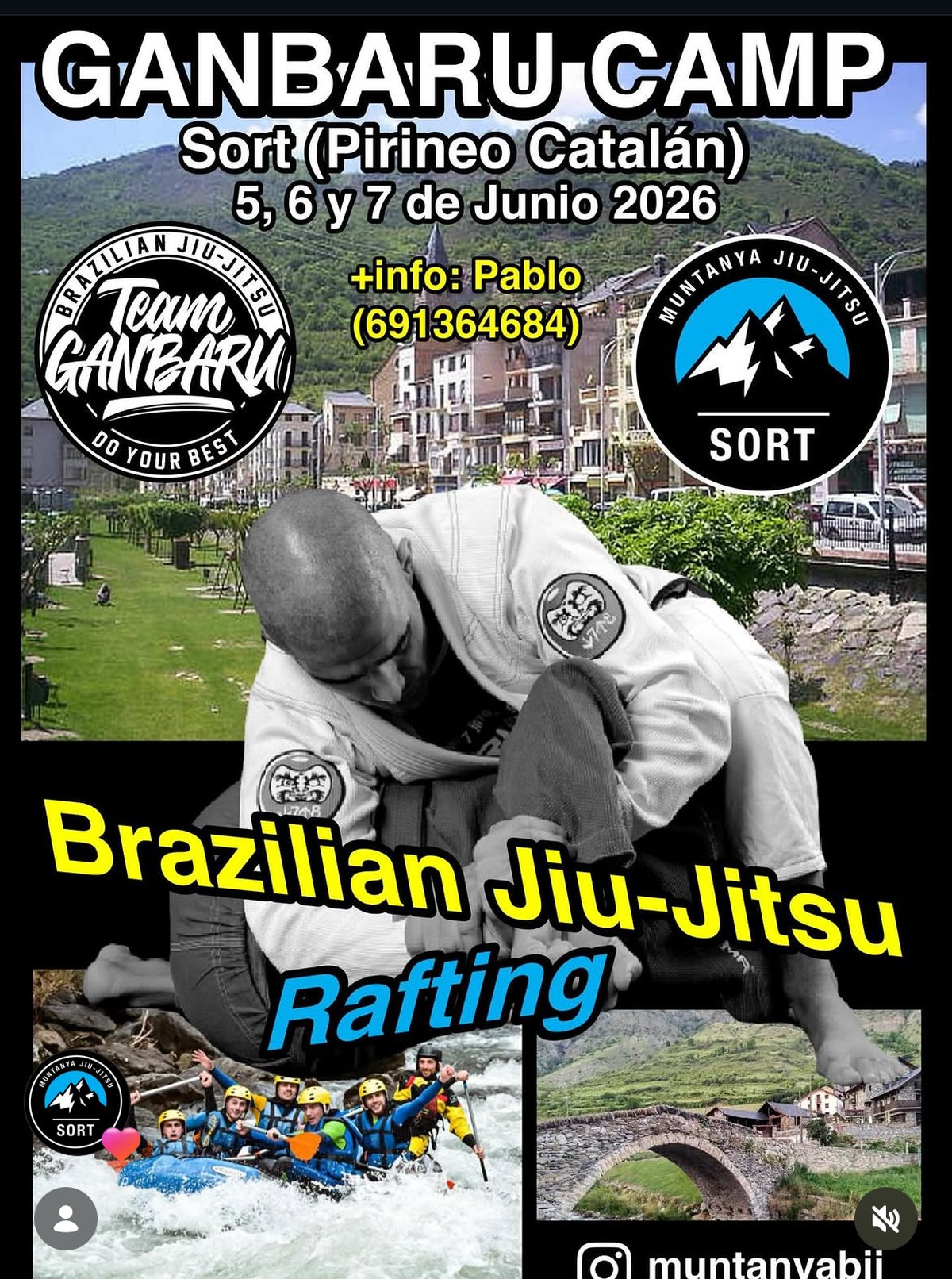 Cartell del Ganbaru Camp 2026 a Sort